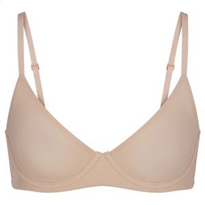 NWT SKIMS FITS EVERYBODY UNLINED DEMI BRA in Mica 34D